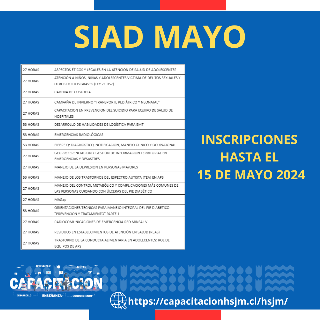 siad mayo 2024